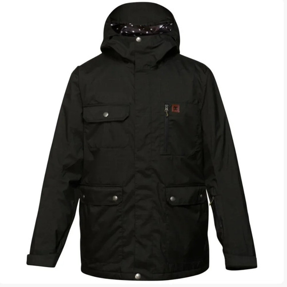 DC Other - DC Men's Servo  15K Insulated Snowboard Ski Jacket Coat Black Line Size XL